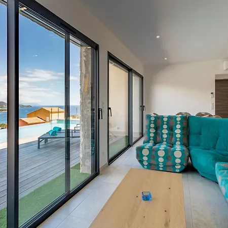 Villa Mamone Corse 10p Seaview And Private Pool Favone 5min Conca